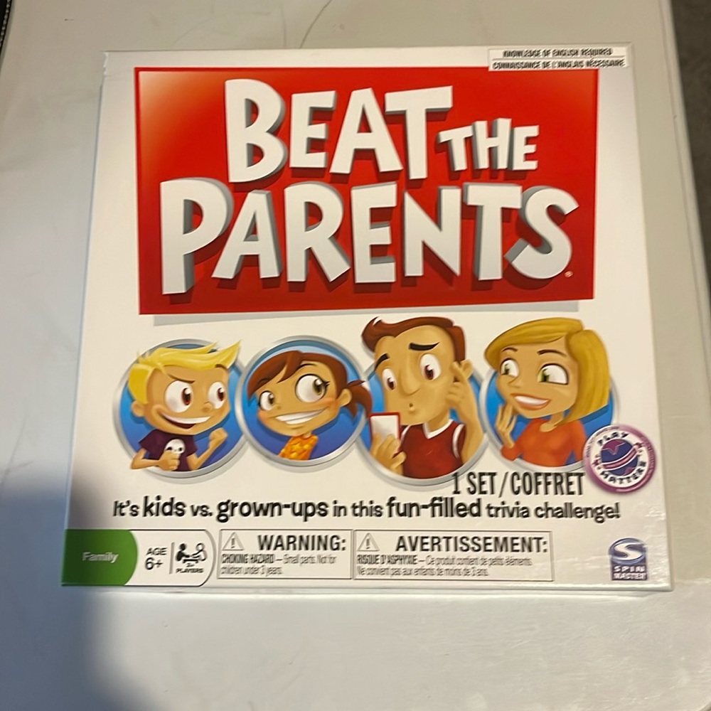 Spin master beat the parents game